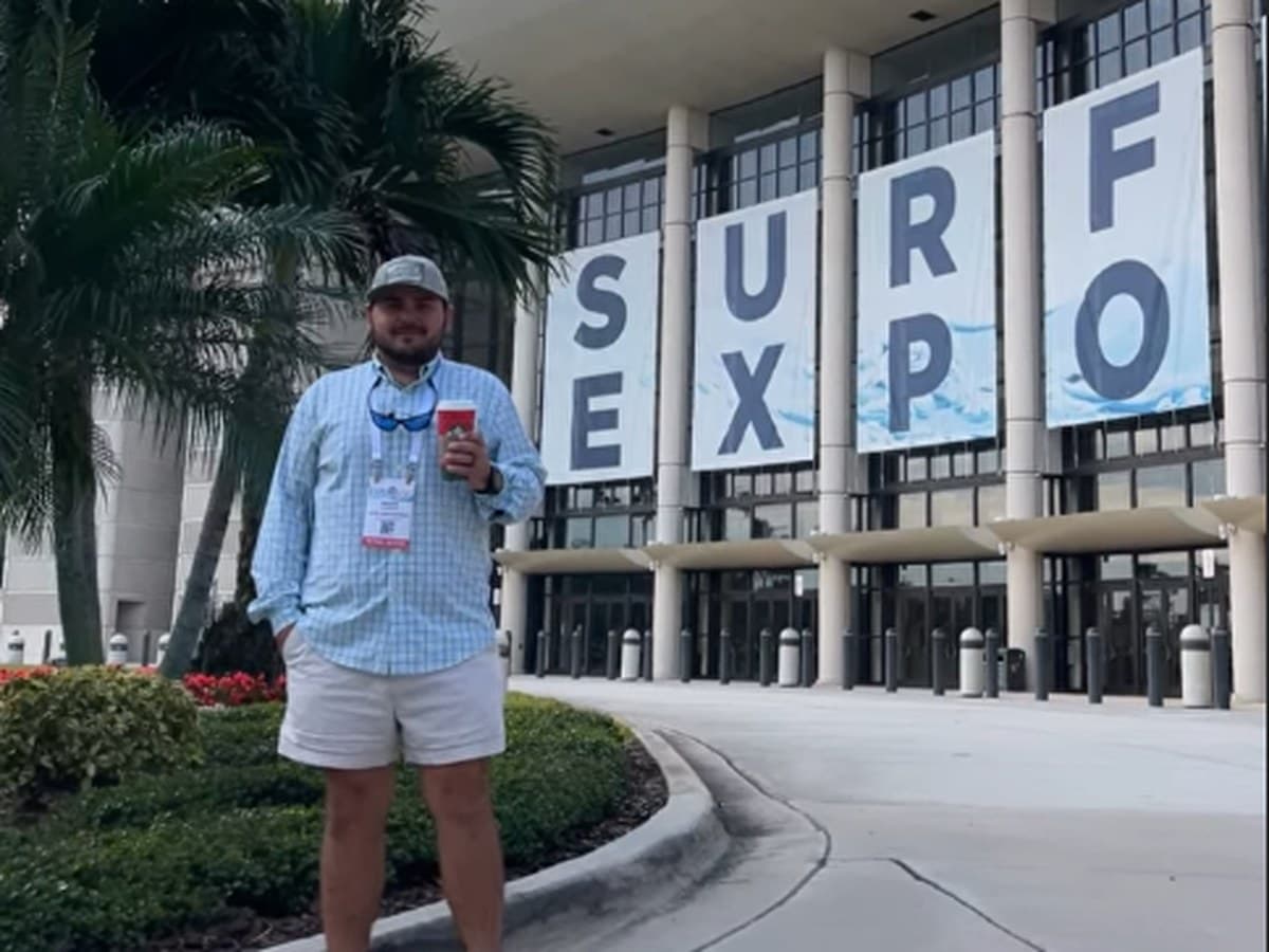 The trade-show floor where coastal shops source apparel and goods for the season ahead